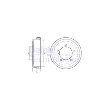 Bromstrumma 54 5 Ø-262mm från Autofrance