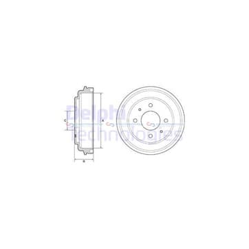 Bromstrumma 39 4 Ø-222mm från Autofrance