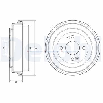 Bromstrumma 41 4 Ø-243mm från Autofrance