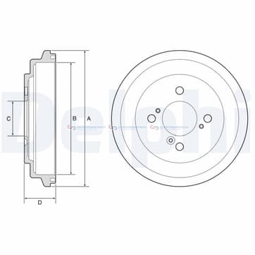 Bromstrumma 35 4 Ø-242mm från Autofrance