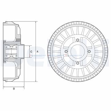 Bromstrumma 52 4 Ø-262mm från Autofrance