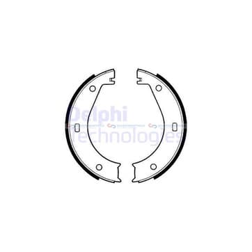 Bromsbandssats, parkeringsbroms 25mm från Autofrance