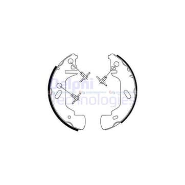 Bromsbandssats 65mm från Autofrance