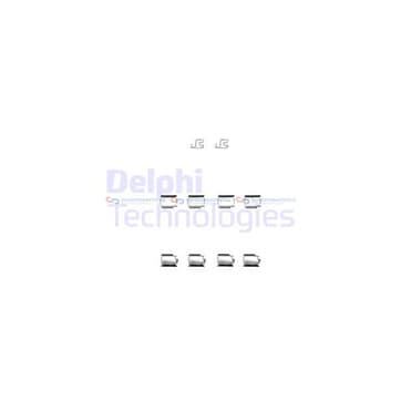 Tillbehörssats, bromsbelägg från Autofrance