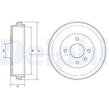 Bromstrumma 50 4 Ø-245mm från Autofrance