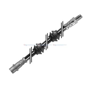 Bromsslang, Bakaxel från Autofrance