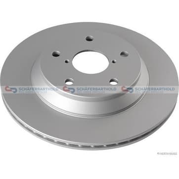 Bromsskiva, Bakaxel från Autofrance