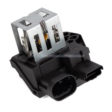 Serieresistor, elmotor (kylarfläkt)