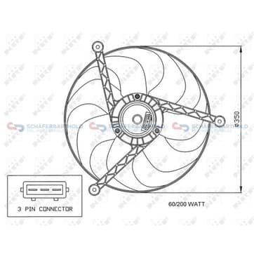 Kylarfläkt från Autofrance