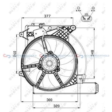 Kylarfläkt från Autofrance