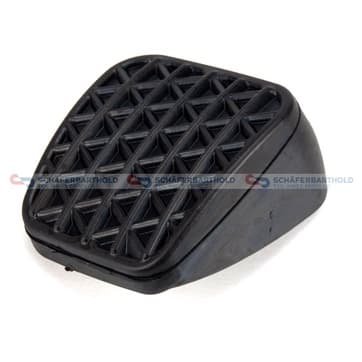 Pedalbelägg, bromspedal Gummi från Autofrance