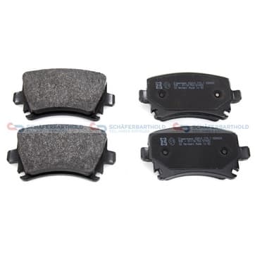 Bromsbeläggssats, Bakaxel — Bakaxel från Autofrance