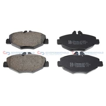 Bromsbeläggssats, Framaxel — Framaxel från Autofrance