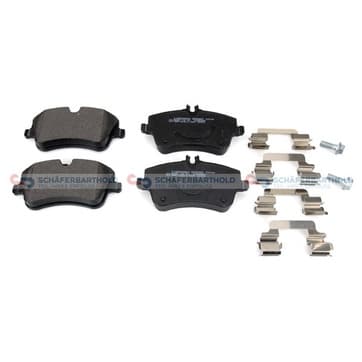 Bromsbeläggssats, Framaxel — Framaxel från Autofrance