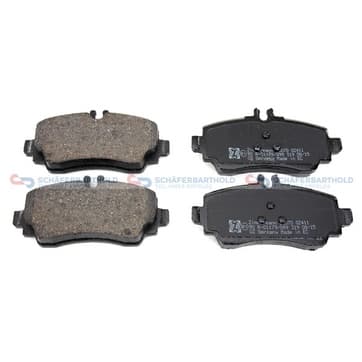 Bromsbeläggssats, Framaxel — Framaxel från Autofrance