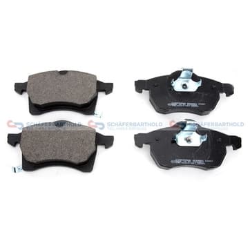 Bromsbeläggssats, Framaxel — Framaxel från Autofrance