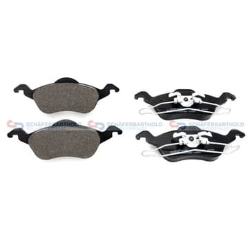 Bromsbeläggssats, Framaxel — Framaxel från Autofrance