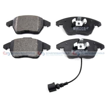 Bromsbeläggssats, Framaxel — Framaxel från Autofrance