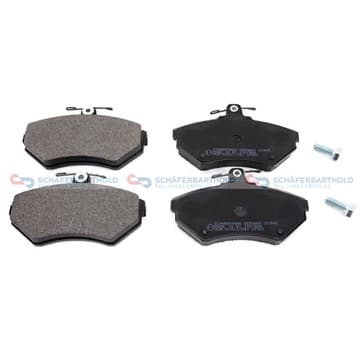 Bromsbeläggssats, Framaxel — Framaxel från Autofrance