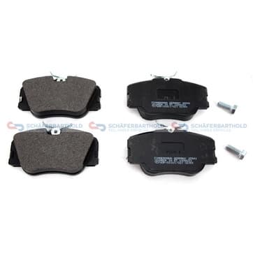 Bromsbeläggssats, Framaxel — Framaxel från Autofrance