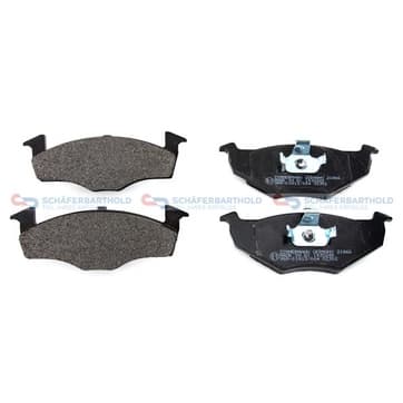 Bromsbeläggssats, Framaxel — Framaxel från Autofrance