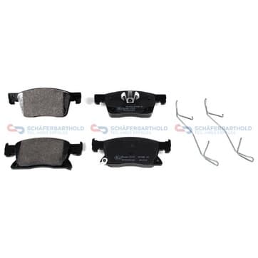 Bromsbeläggssats, Framaxel — Framaxel från Autofrance