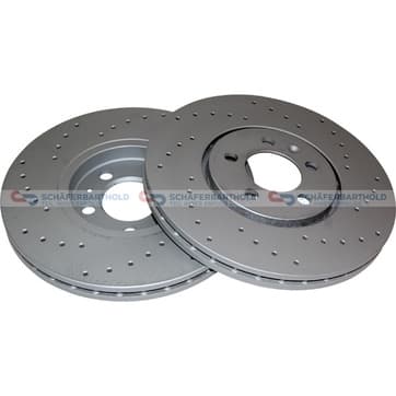 Bromsskiva, Framaxel — Framaxel från Autofrance