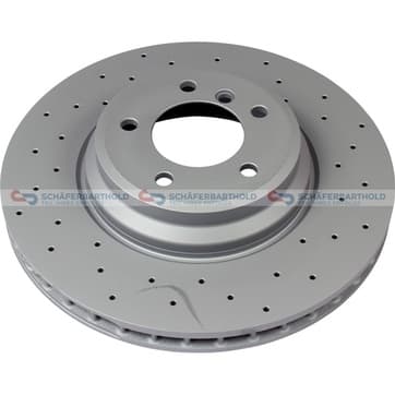 Bromsskiva, Framaxel — Framaxel från Autofrance