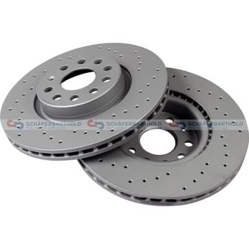 Bromsskiva, Framaxel — Framaxel från Autofrance