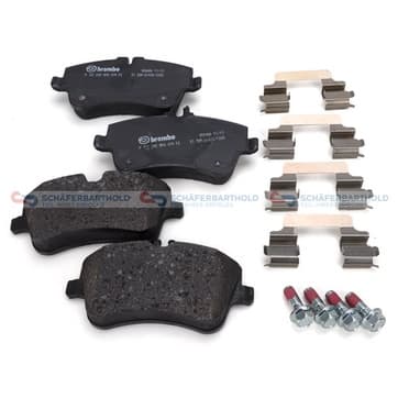 Bromsbeläggssats, Framaxel — Framaxel från Autofrance