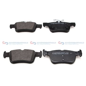 Bromsbeläggssats, Bakaxel — Bakaxel från Autofrance