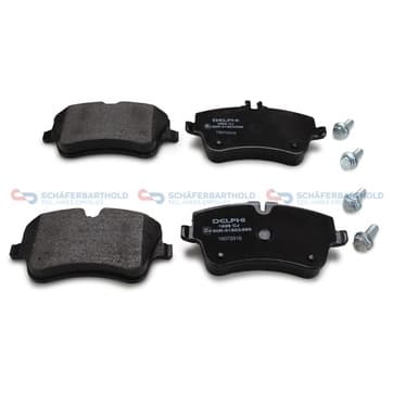 Bromsbeläggssats, Framaxel — Framaxel från Autofrance