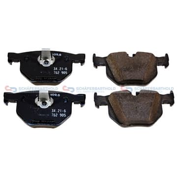 Bromsbeläggssats, Bakaxel — Bakaxel från Autofrance