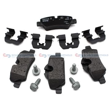 Bromsbeläggssats, Bakaxel från Autofrance