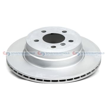 Bromsskiva, Bakaxel — Bakaxel från Autofrance