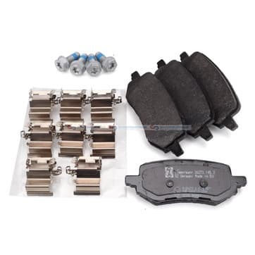 Bromsbeläggssats, Bakaxel — Bakaxel från Autofrance