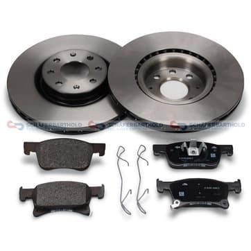 Bromssats, skivbroms, Framaxel, inre — Framaxel, inre från Autofrance