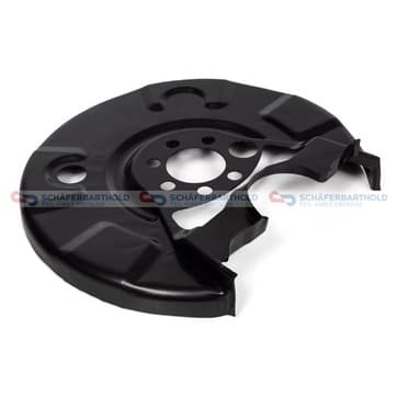 Stänkskydd, bromsskiva, Bakaxel höger — Bakaxel höger från Autofrance