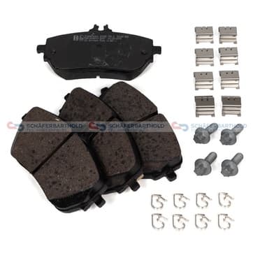 Bromsbeläggssats, Framaxel — Framaxel från Autofrance