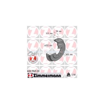 Bromstrumma Ø-250mm från Autofrance