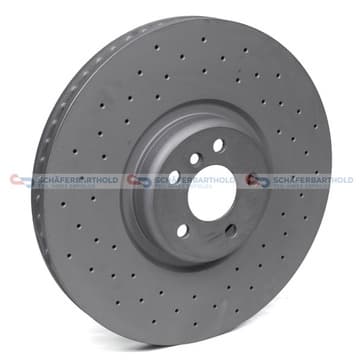 Bromsskiva, Framaxel höger — Framaxel höger från Autofrance