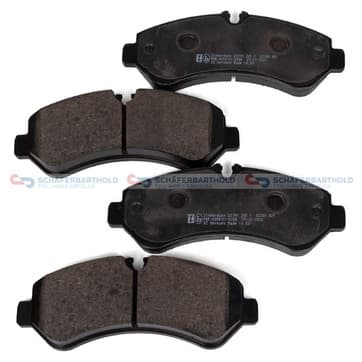 Bromsbeläggssats, Bakaxel — Bakaxel från Autofrance