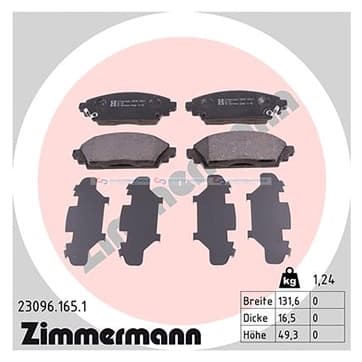 Bromsbeläggssats, Framaxel — Framaxel från Autofrance