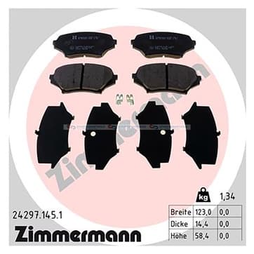Bromsbeläggssats, Framaxel — Framaxel från Autofrance