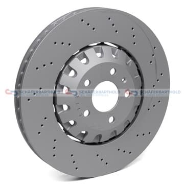 Bromsskiva, Framaxel — Framaxel från Autofrance