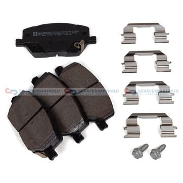 Bromsbeläggssats, Framaxel — Framaxel från Autofrance