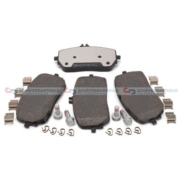 Bromsbeläggssats, Framaxel — Framaxel från Autofrance