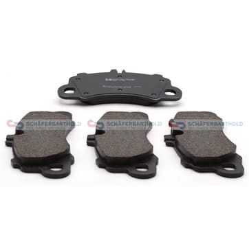 Bromsbeläggssats, Framaxel — Framaxel från Autofrance