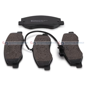 Bromsbeläggssats, Bakaxel — Bakaxel från Autofrance