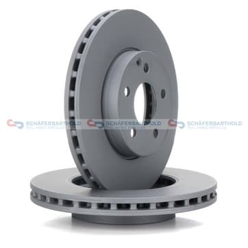 Bromsskiva, Framaxel — Framaxel från Autofrance